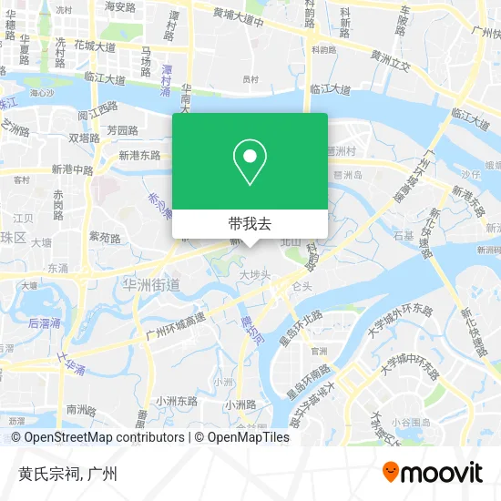 黄氏宗祠地图
