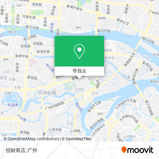 招财商店地图