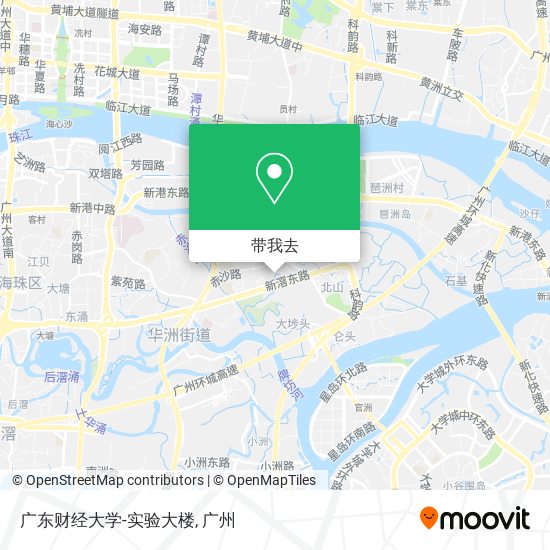 广东财经大学-实验大楼地图