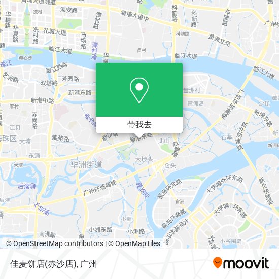 佳麦饼店(赤沙店)地图