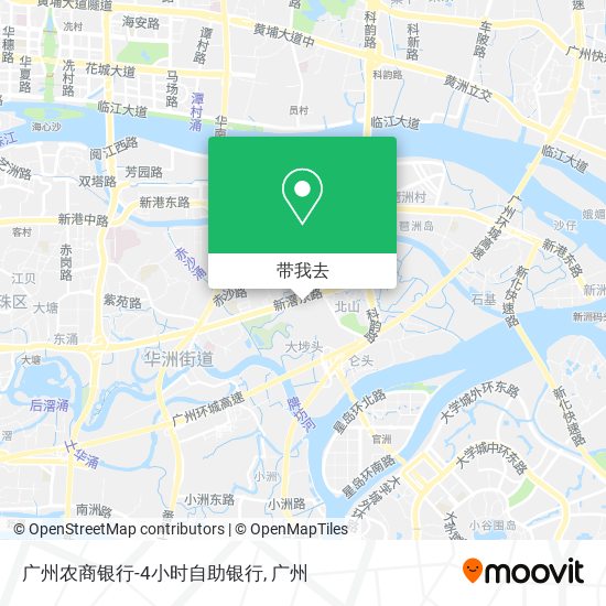 广州农商银行-4小时自助银行地图