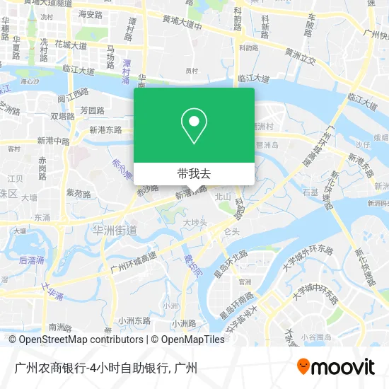 广州农商银行-4小时自助银行地图