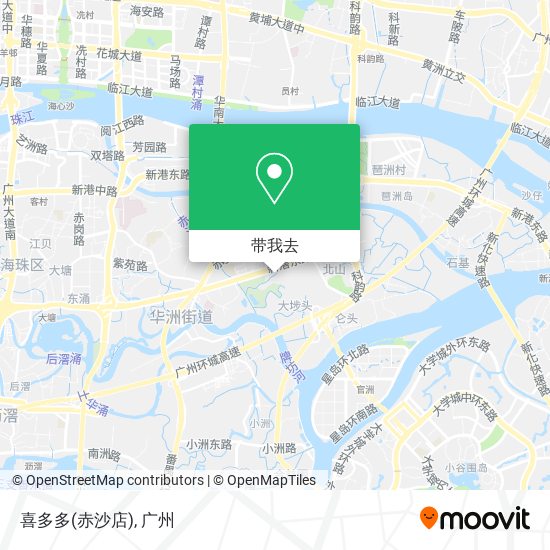喜多多(赤沙店)地图