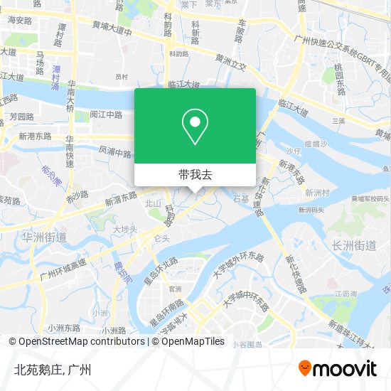 北苑鹅庄地图