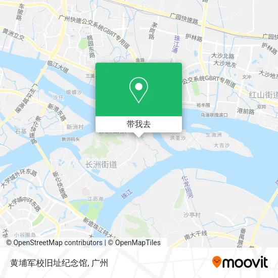黄埔军校旧址纪念馆地图