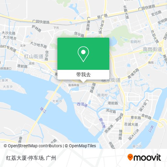 红荔大厦-停车场地图