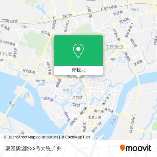 夏园新墟路33号大院地图