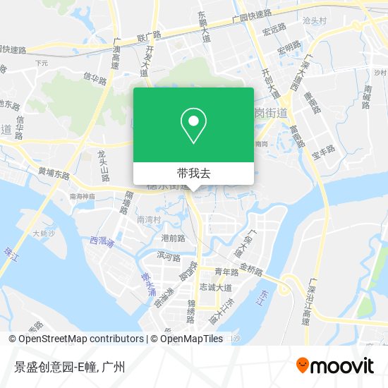 景盛创意园-E幢地图