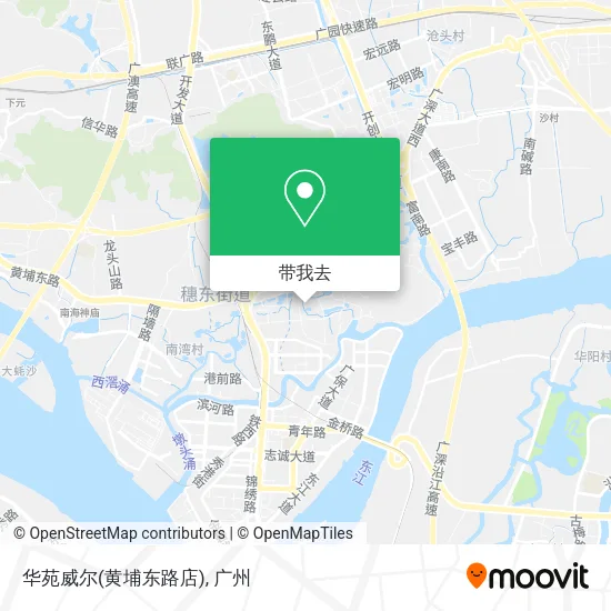 华苑威尔(黄埔东路店)地图