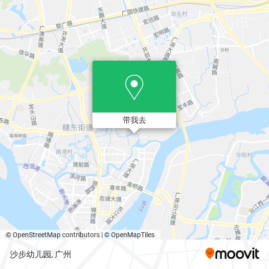 沙步幼儿园地图