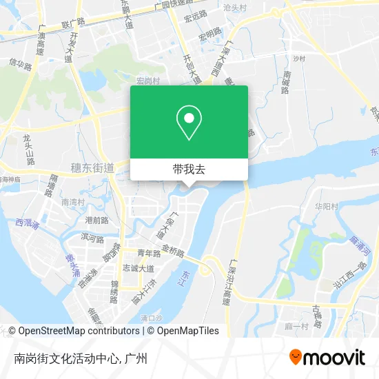 南岗街文化活动中心地图