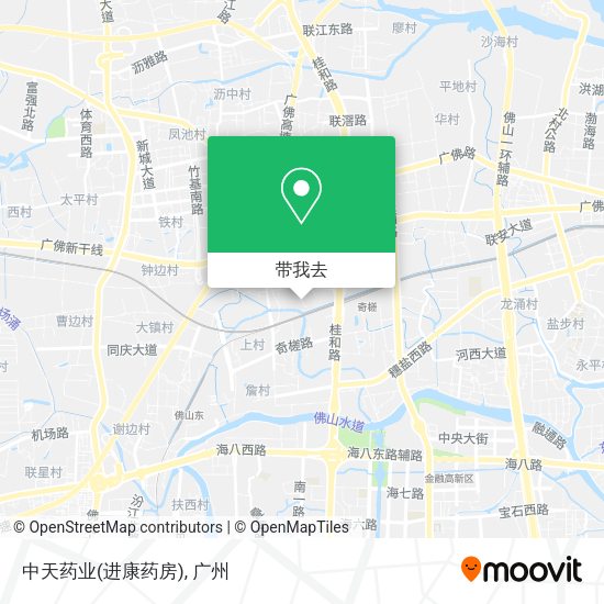 中天药业(进康药房)地图