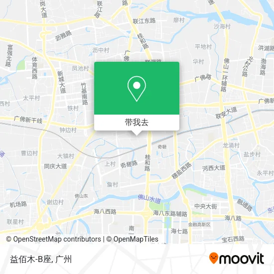 益佰木-B座地图