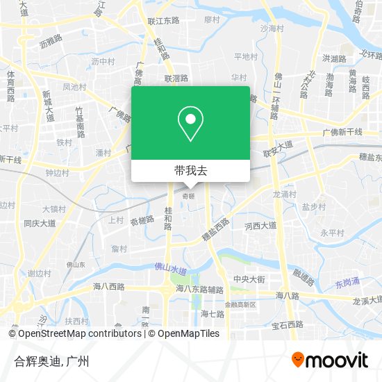 合辉奥迪地图