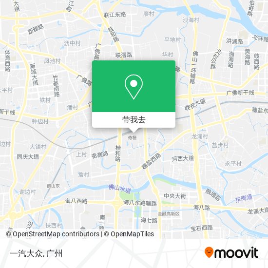一汽大众地图