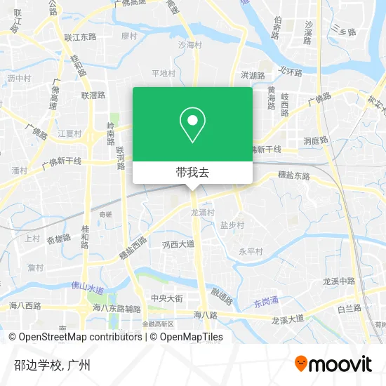 邵边学校地图