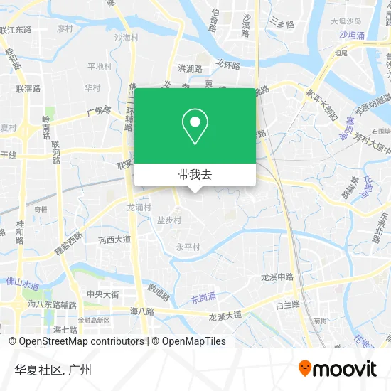 华夏社区地图