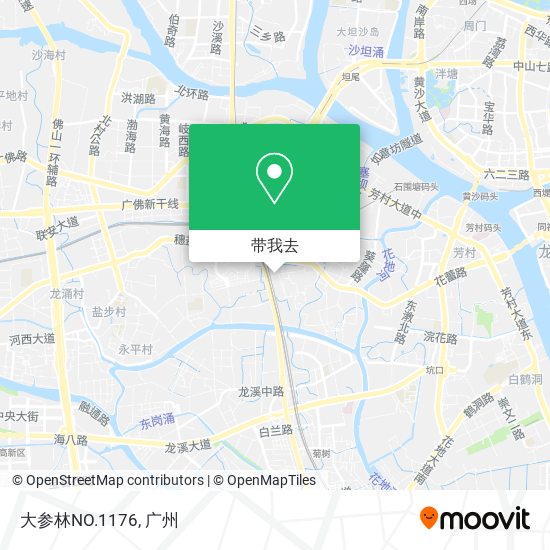 大参林NO.1176地图