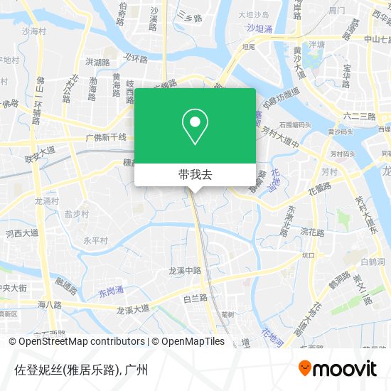 佐登妮丝(雅居乐路)地图