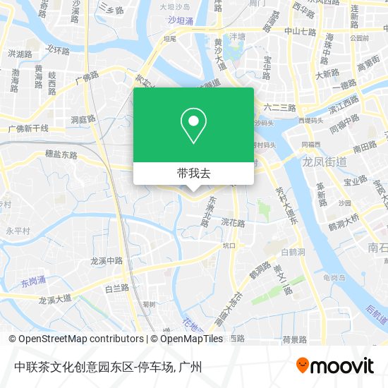 中联茶文化创意园东区-停车场地图
