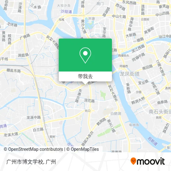 广州市博文学校地图