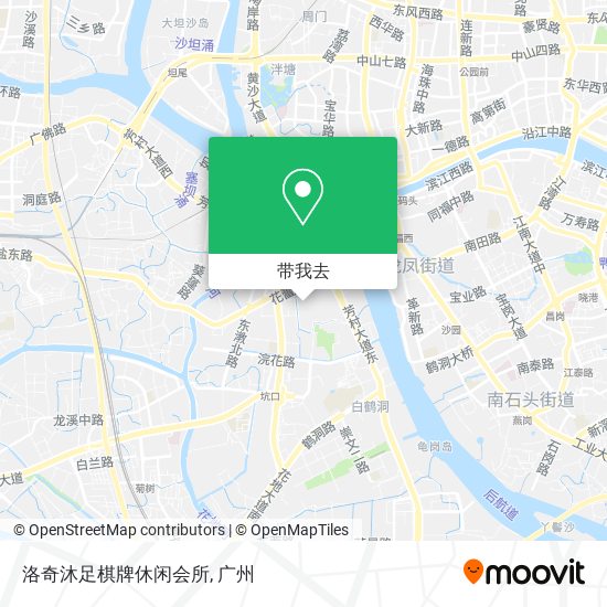 洛奇沐足棋牌休闲会所地图