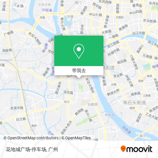 花地城广场-停车场地图