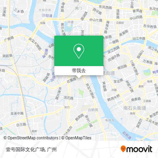 壹号国际文化广场地图