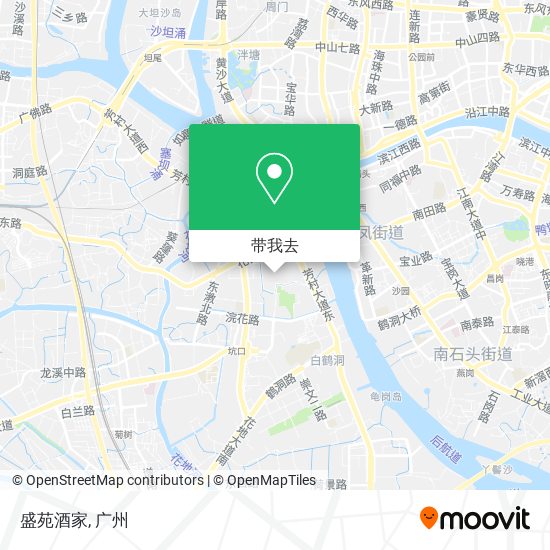 盛苑酒家地图