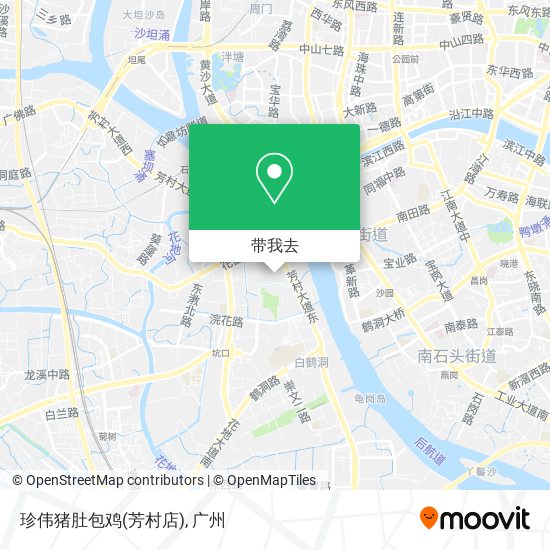 珍伟猪肚包鸡(芳村店)地图