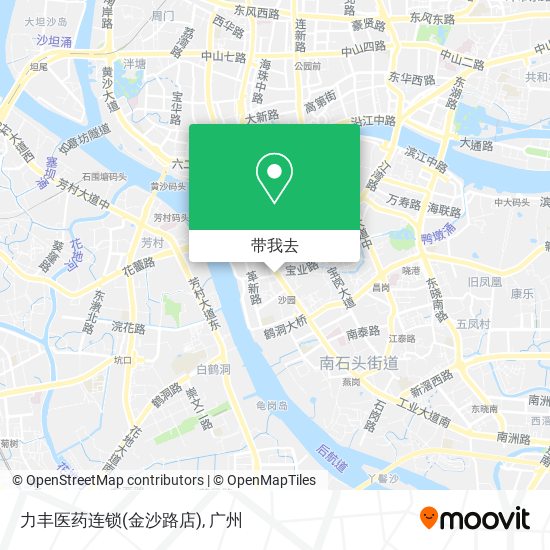 力丰医药连锁(金沙路店)地图