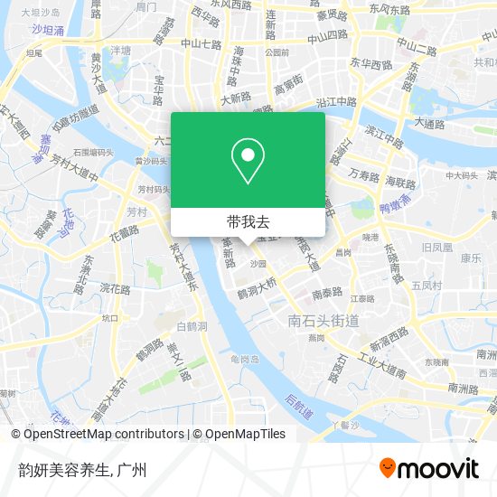 韵妍美容养生地图