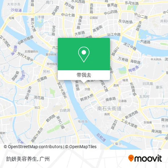 韵妍美容养生地图