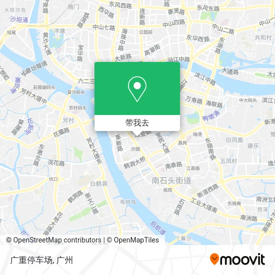 广重停车场地图