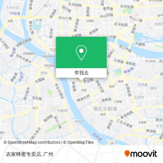 农家蜂蜜专卖店地图