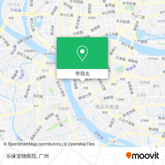 乐缘宠物医院地图