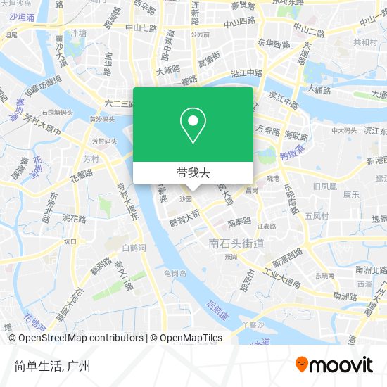 简单生活地图