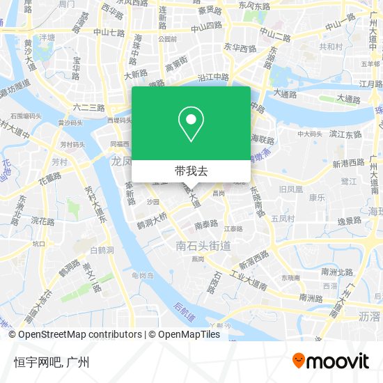 恒宇网吧地图
