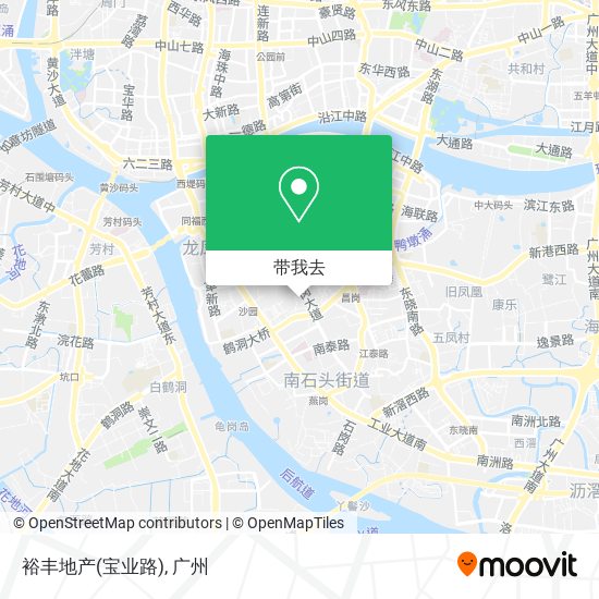 裕丰地产(宝业路)地图