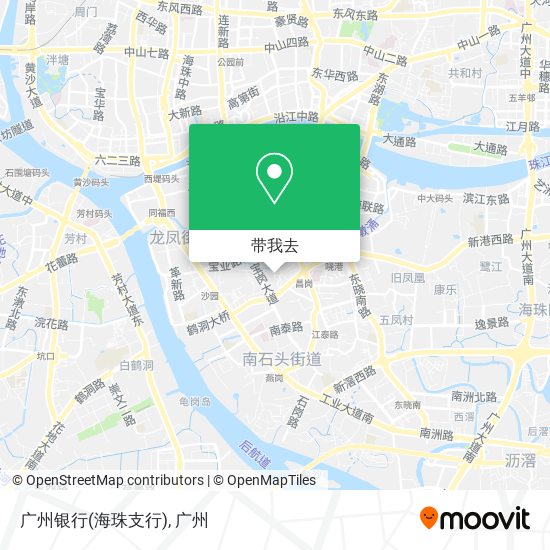 广州银行(海珠支行)地图