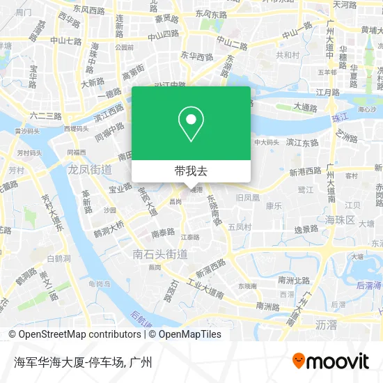 海军华海大厦-停车场地图