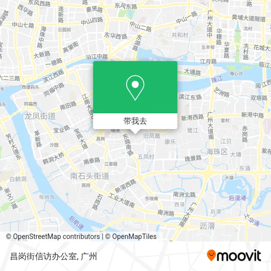 昌岗街信访办公室地图