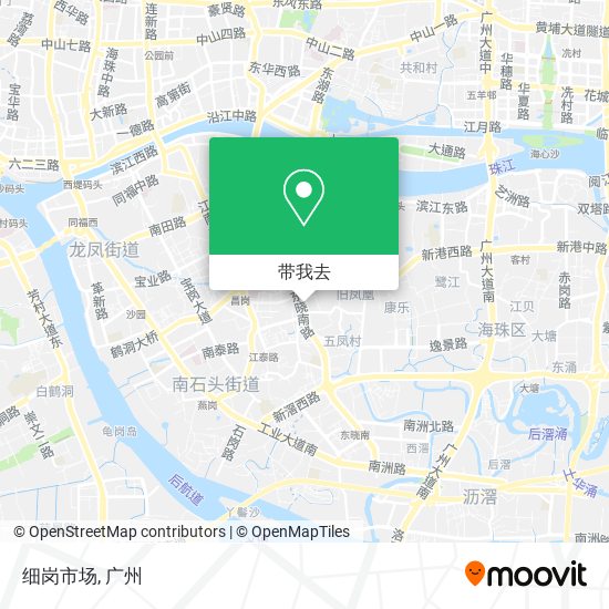 细岗市场地图
