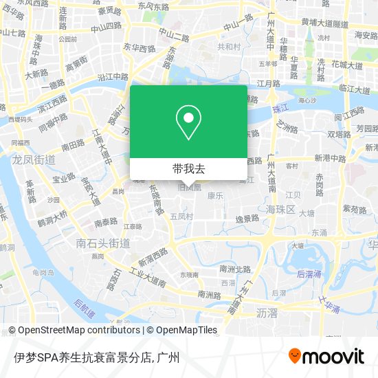 伊梦SPA养生抗衰富景分店地图