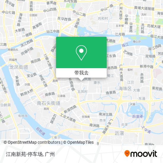 江南新苑-停车场地图