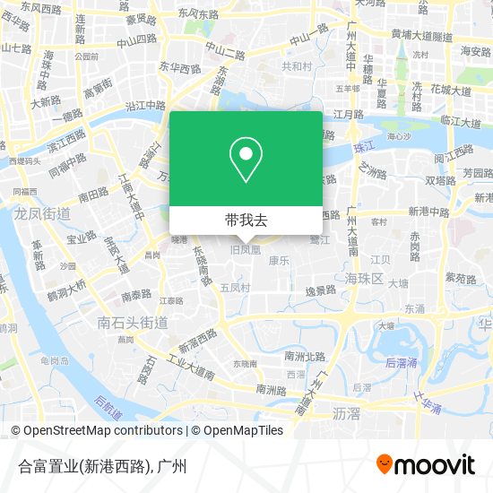 合富置业(新港西路)地图