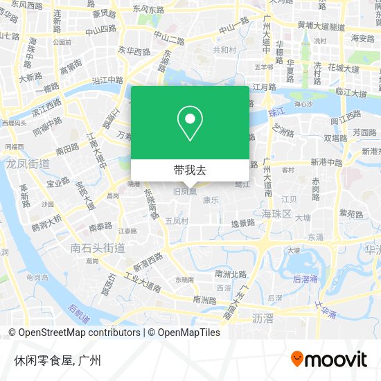 休闲零食屋地图