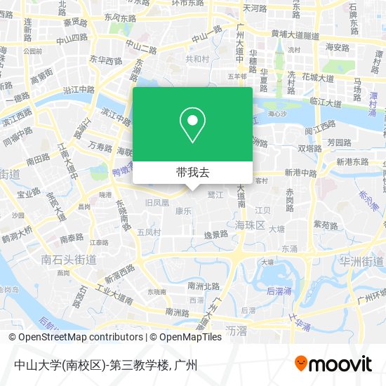 中山大学(南校区)-第三教学楼地图