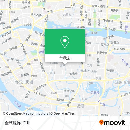 金鹰服饰地图