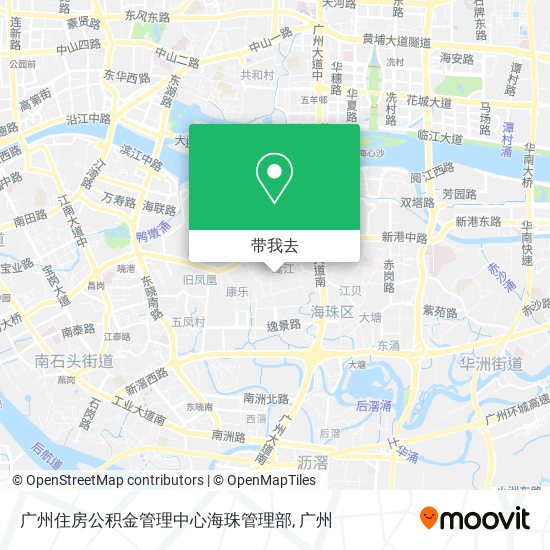 广州住房公积金管理中心海珠管理部地图